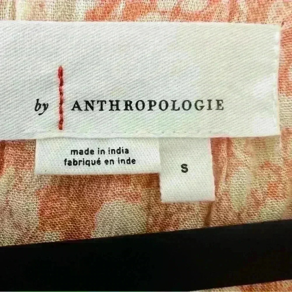 ANTHROPOLOGIE COLORFUL BOHO FLORAL EMBROIDERED FLOWING SUNDRESS SUMMER LONG SLEE - Picture 4 of 13